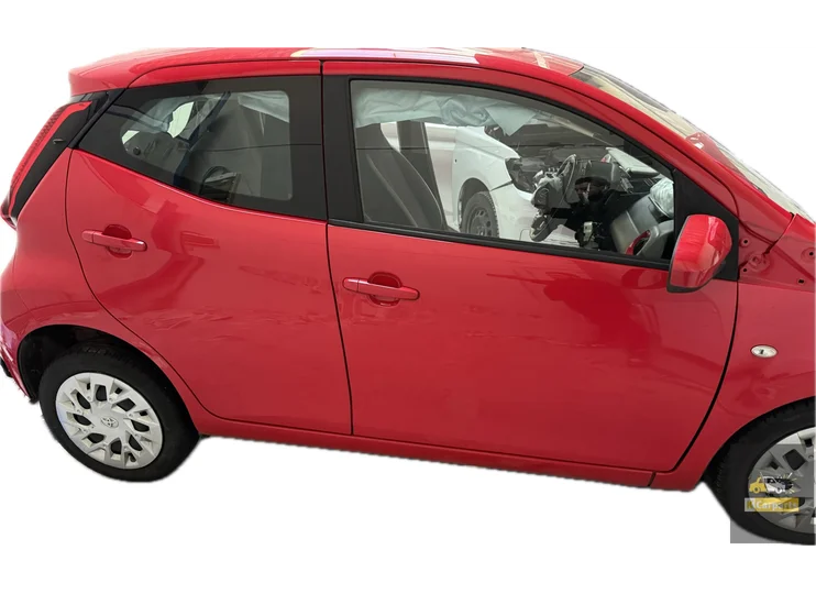 Porte arrière droite Toyota Aygo 3po rouge d'origine