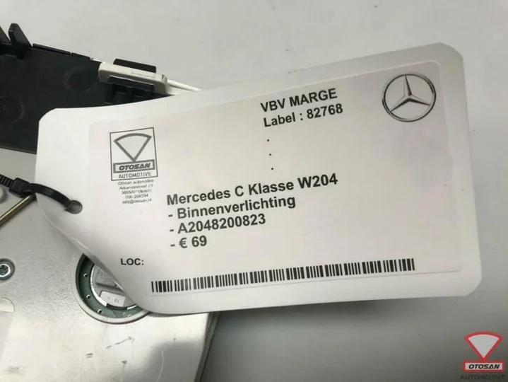 mercedes-c-klasse-w204-binnenverlichting-hemel-a2048200823 — foto 3