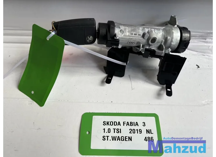SKODA FABIA 3 Contactslot met sleutel 2014-2021