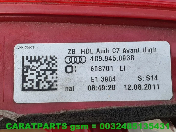 4g9945093b-a6-achter-licht-a6-led-achterlicht-a6-4g-c7 — foto 8