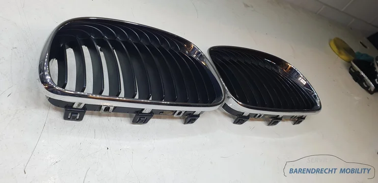 grille-bmw-e90-3-serie-grill-zwart-chrome-origineel-gebruikt-2005-2008 — foto 6