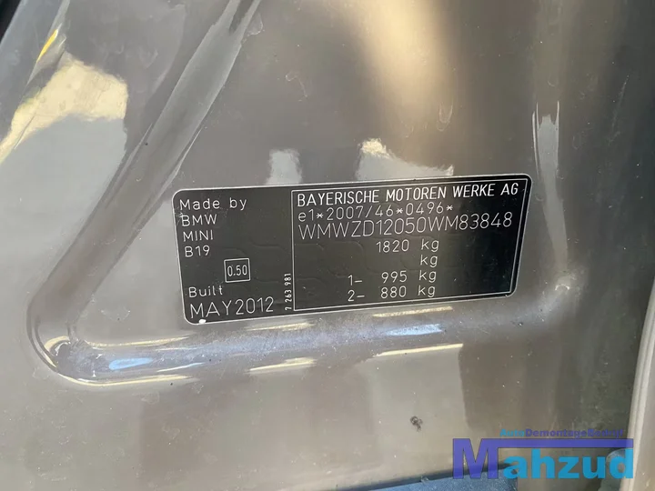 mini-countryman-one-r60-d-16d-bruin-demontage-onderdelen — foto 30