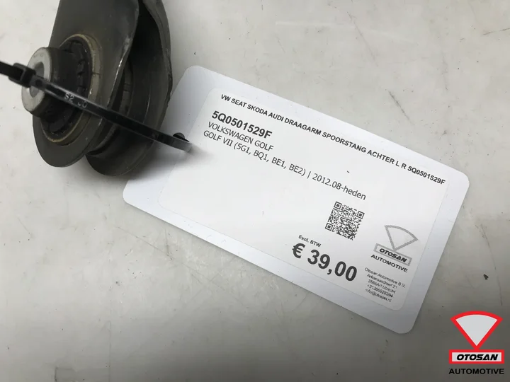 vw-seat-skoda-audi-draagarm-spoorstang-achter-l-r-5q0501529f — foto 2