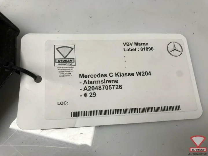 mercedes-c-klasse-w204-alarmsirene-a2048705726 — foto 2