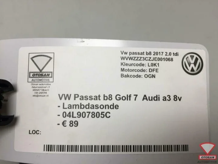 vw-passat-b8-2017-vag-lambdasonde-nox-sensor-04l907805c — foto 2