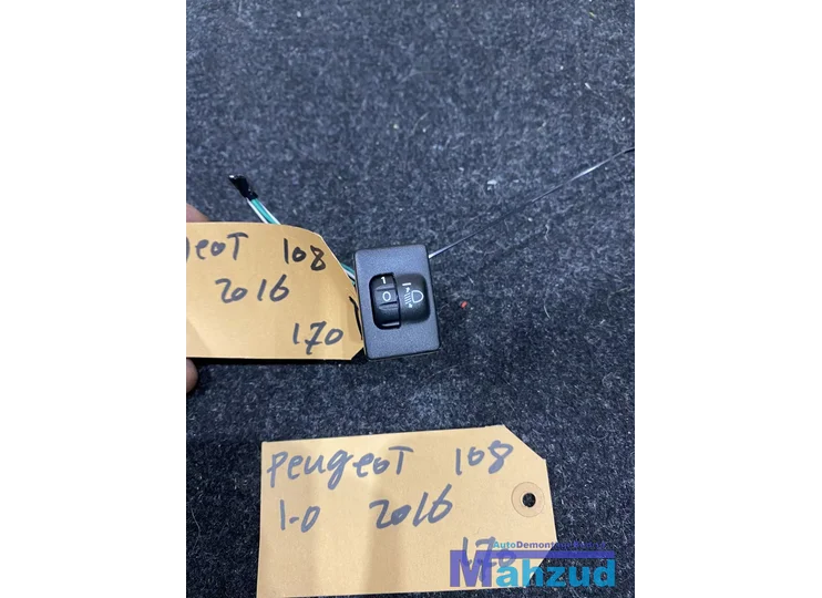 PEUGEOT 108 AYGO C1 koplamp hoogteregelaar schakelaar