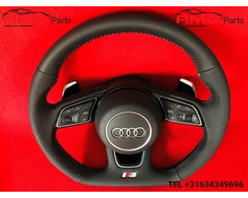 audi-s-line-rs-a4-s4-rs4-a5-s5-stuur-met-airbag-geperforeerd-leer — foto 6