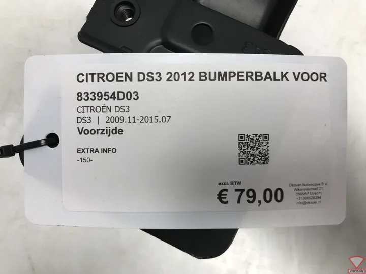 citroen-ds3-2012-bumperbalk-voor-origineel!-833954d03 — foto 2