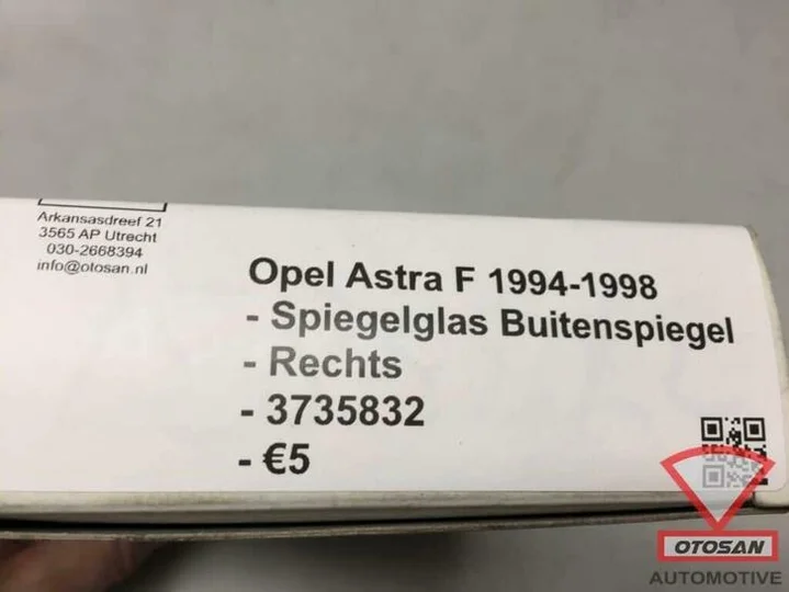 opel-astra-f-1994-1998-spiegelglas-buitenspiegel-rechts-nieu — foto 3