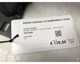 nissan-qashqai-j10-bumperbalk-voor-bumper-balk-origineel! — foto 2