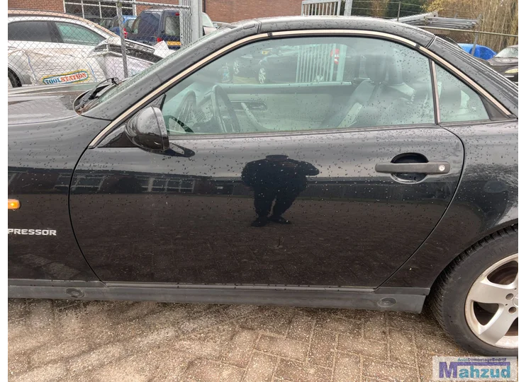 MERCEDES SLK R170 Schwarz 197 Linkstür 1999-2000