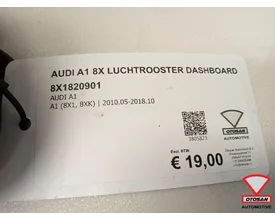 audi-a1-8x-luchtrooster-dashboard-8x1820951 — foto 3
