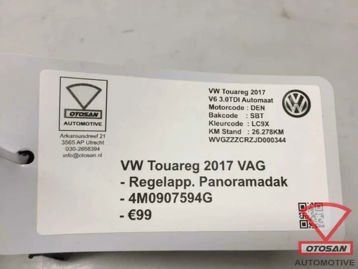 vw-touareg-2017-vag-regelapparaat-panoramadak-4m0907594g — foto 2