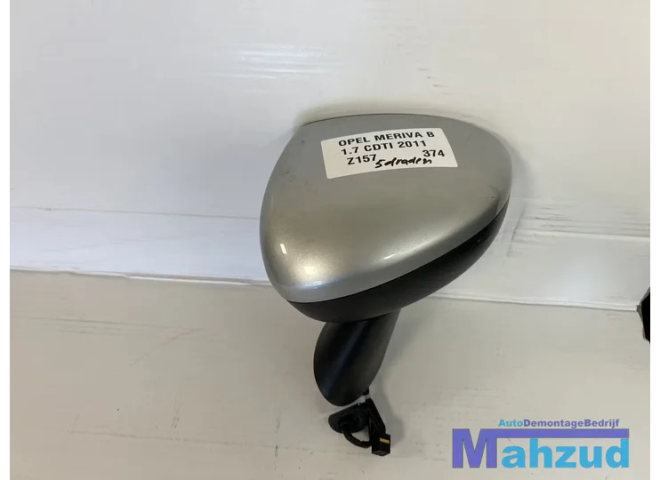 OPEL MERIVA B Zilver Z157 Links spiegel 2010-2017