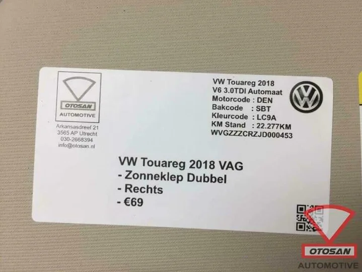 vw-touareg-2018-zonneklep-dubbel-rechts — foto 2