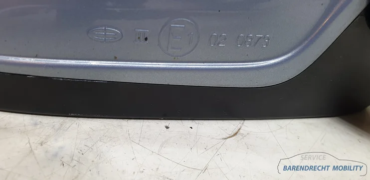 buitenspiegel-opel-corsa-d-5pins-rechts-passagierskant-lichtblauw-origineel-gebruikt — foto 5