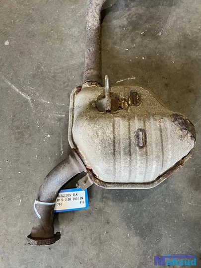mercedes-slk-r170-20k-uitlaat-einddemper-middendemper — foto 3