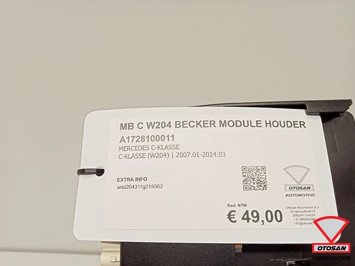 mercedes-c-klasse-w204-becker-module-houder-a1728100011 — foto 4