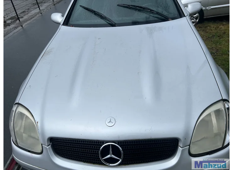 MERCEDES SLK R170 SILBER 744 Motorhaube 1996-2004