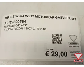 mercedes-c-e-w204-w212-motorkap-gasveer-set-a2129800564 — foto 3