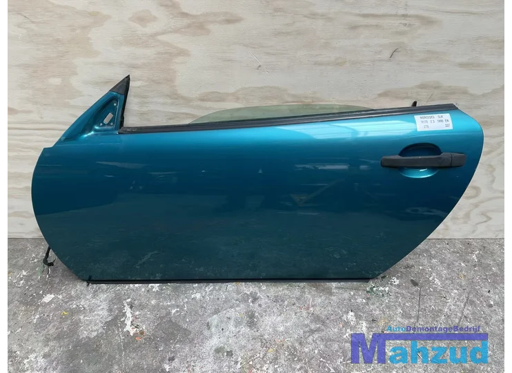 MERCEDES SLK R170 groen 279 links voor deur 1996-2000