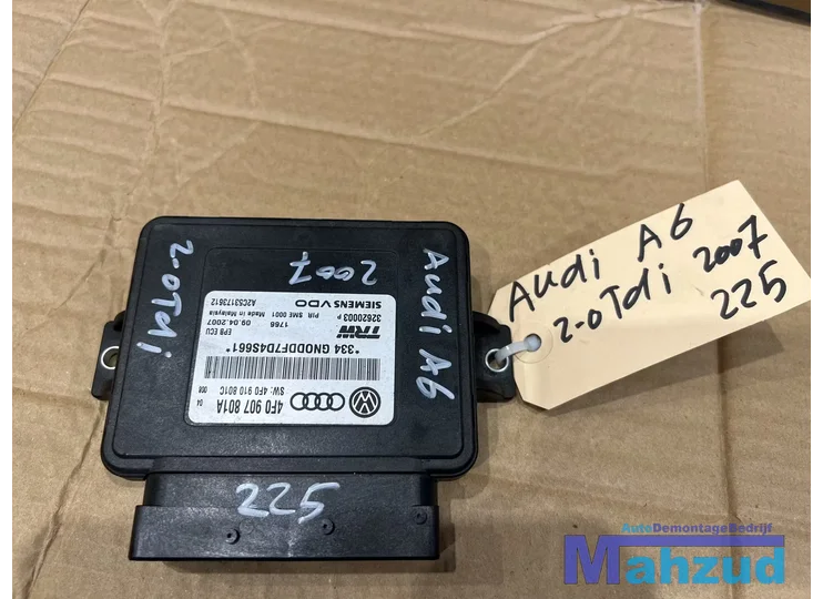 AUDI A6 C6 Handrem EPB module computer 4F0907801A