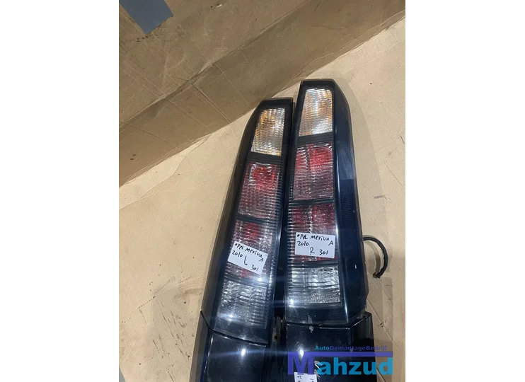opel-meriva-a-zwart-achterlicht-links-en-rechts-backlicht-left-right