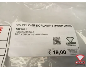 vw-polo-6r-koplamp-streep-houder-links-nieuw-6r0805931a — foto 2