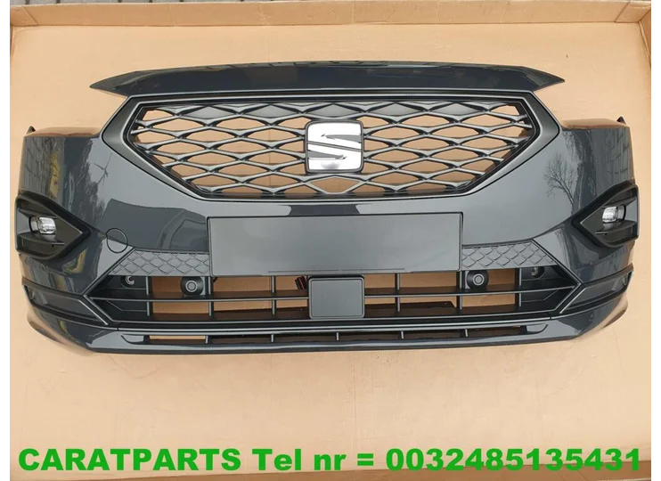 5FJ807217E fr bumper Tarraco FR voorbumper LI7F Urano Grey