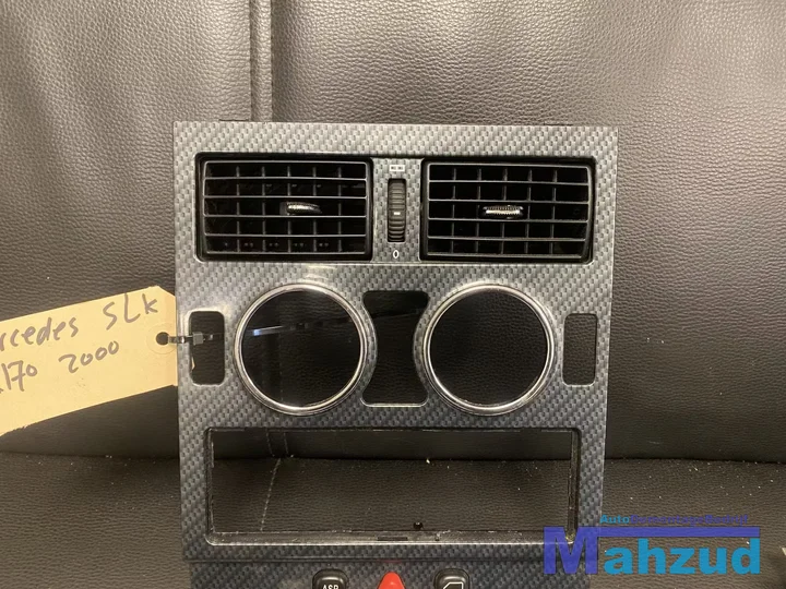 mercedes-slk-r170-grijs-middenconsole-radio-frame-pook-kap — foto 3