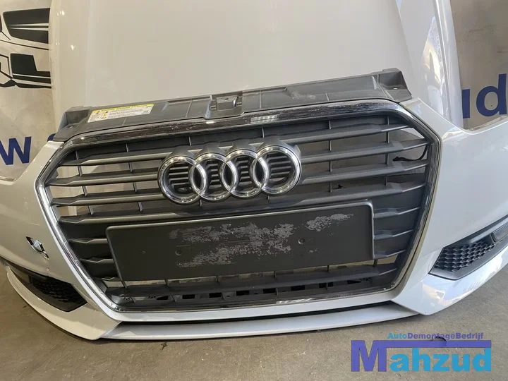audi-a1-sportback-wit-voorkop-motorkap-zijscherm-voorbumper — foto 6