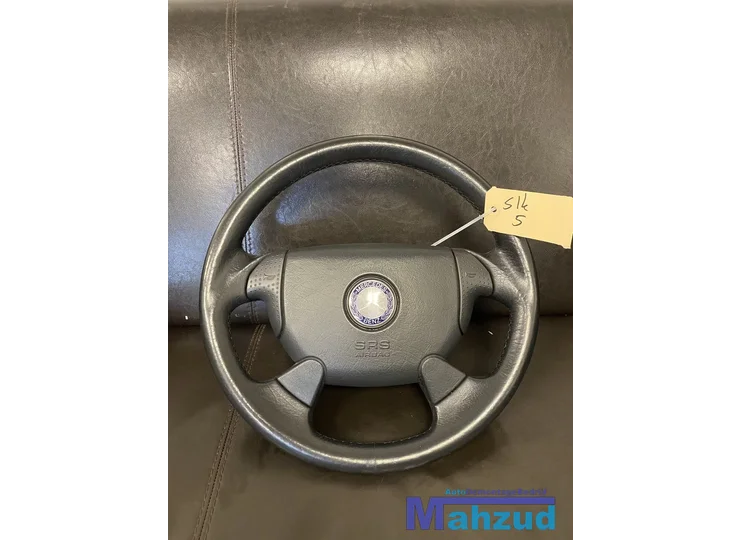 MERCEDES SLK R170 W208 CLK Stuurwiel zwart stuur leer airbag