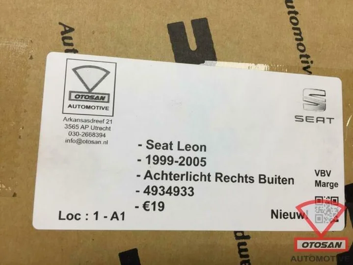 seat-leon-1999-2005-achterlicht-rechts-buiten-nieuw!-4934933 — foto 3