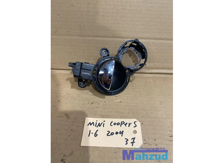 MINI COOPER links deurgreep deurklink chrome 2001-2006