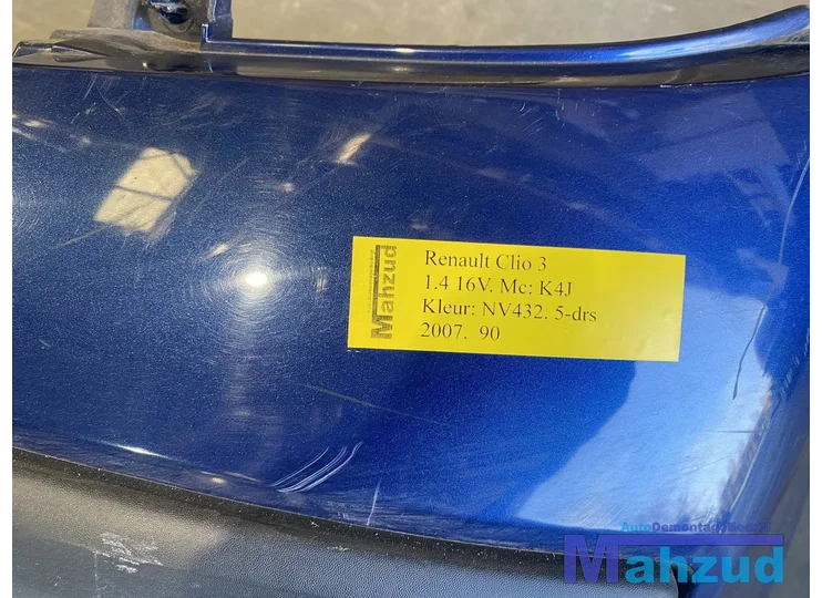 renault-clio-3-blauw-nv432-achterbumper-bumper-achter-5deurs