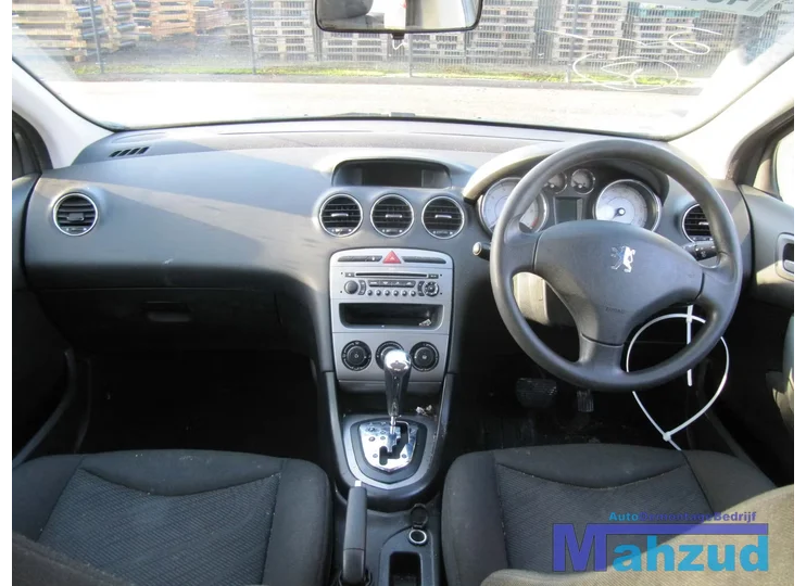 PEUGEOT 308 ZWART INTERIEUR COMPLEET STOF 2007-2016