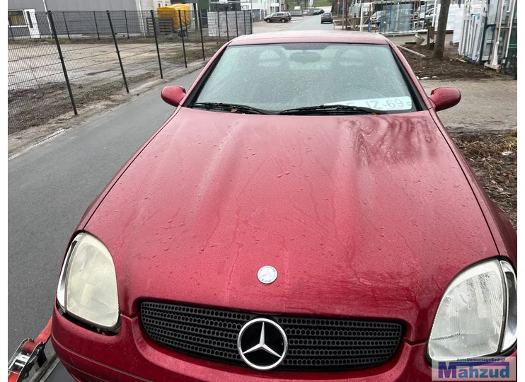 Mercedes SLK R170 rote Motorhaube H582 1996-2004
