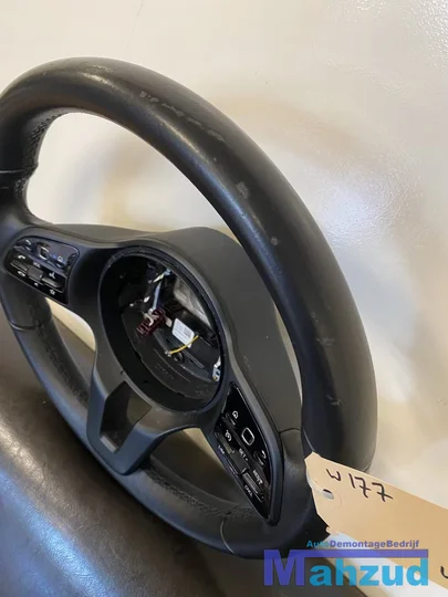 mercedes-a-klasse-w177-zwart-leer-stuurwiel-stuur-2018 — foto 7