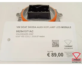 vw-seat-skoda-audi-koplamp-led-module-ballast-992941571ac — foto 2
