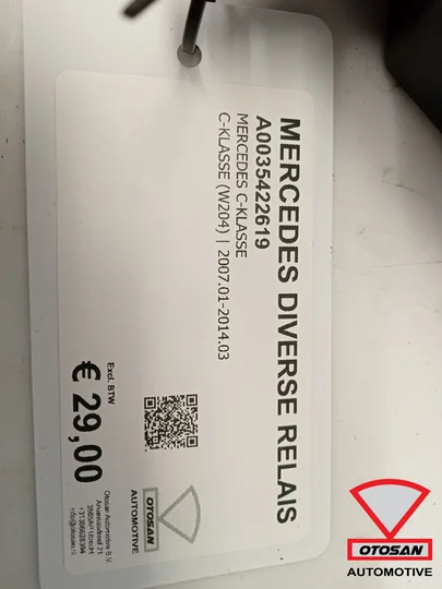 mercedes-diverse-relais-a0035422619 — foto 2
