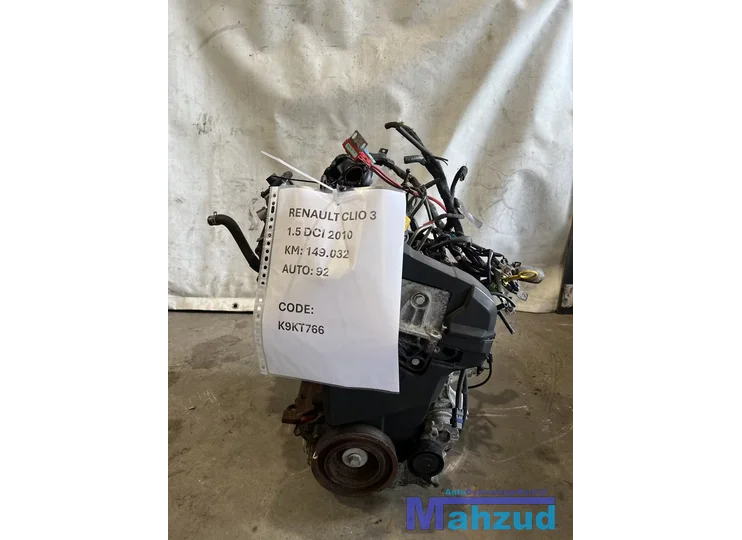 RENAULT CLIO 3 1.5 DCI Motorblok motor K9KT766