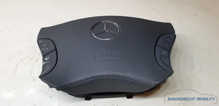 stuurairbag-sklasse-w220-leder-grijs-a2208207710-origineel-gebruikt-1998-2005 — foto 5