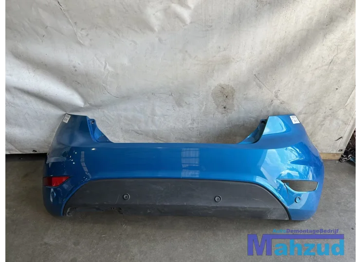 FORD FIESTA 6 blauw achterbumper met pdc 2008-2017