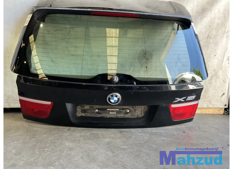BMW X5 E70 Zwart achterklep 2006-2013