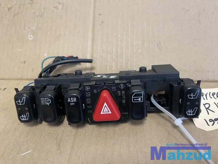 mercedes-slk-r170-alarm-schakelaar-stoelverwarming-asr — foto 2