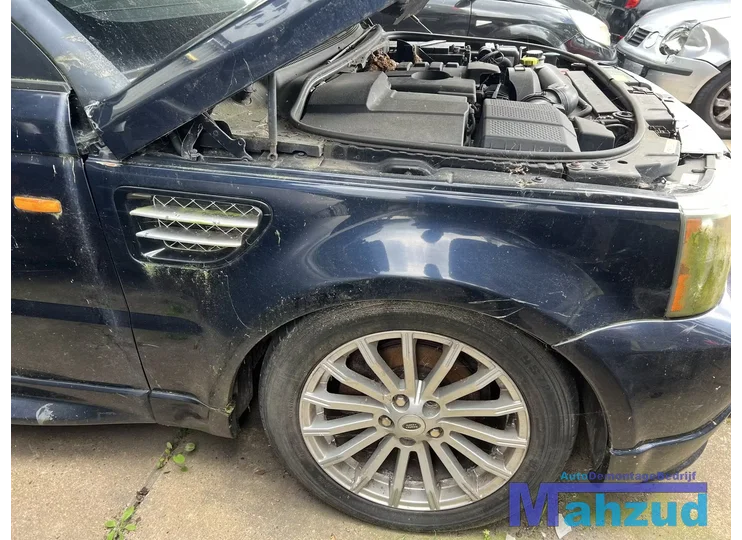 RANGE ROVER SPORT L320 blauw rechts voorscherm 2005-2012