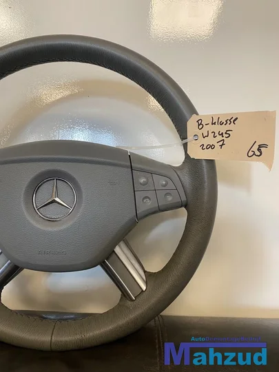 mercedes-bklasse-w245-grijs-leer-stuurwiel-stuur-met-airbag — foto 3