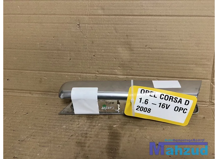 OPEL CORSA D chrome grijs zilver deurgreep kap 2006-2015