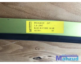 peugeot-207-groen-kar-links-linker-achter-deur-portier — foto 2
