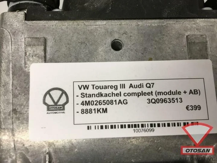 vw-touareg-audi-q7-standkachel-compleet-4m0265081ag — foto 5